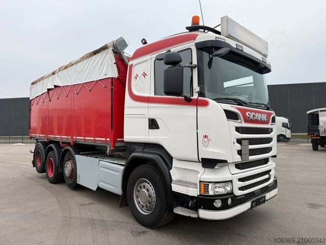 Tipper truck SCANIA R520 8x2/4 Euro 6 Tipper / Kipper /  EcoTop