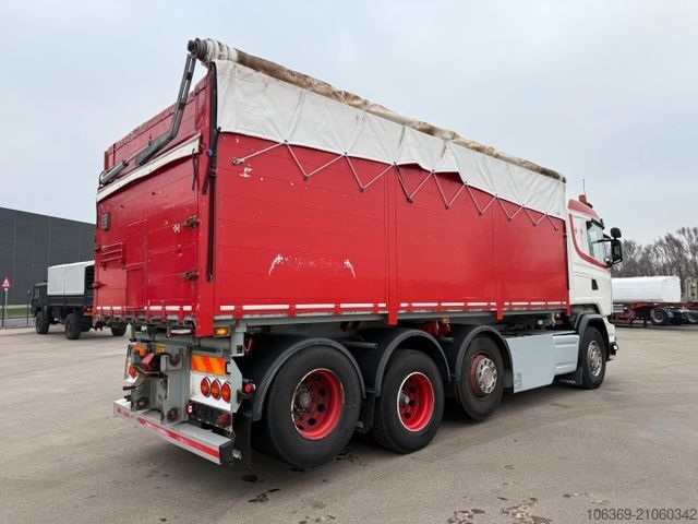 Tipper truck SCANIA R520 8x2/4 Euro 6 Tipper / Kipper /  EcoTop