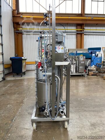 Used GEA Westfalia model FSD 1-06-107 stainless steel disc bowl centrifuge GEA FSD 1-06-107