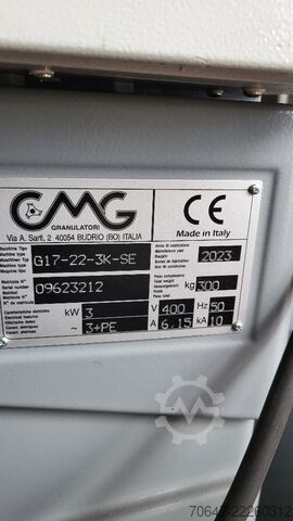 Cutting mill New! CMG Granulators G17-22-3K-SE