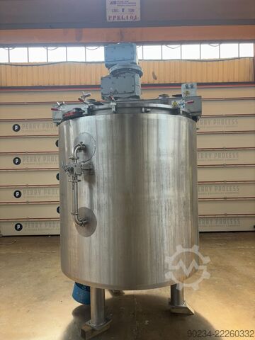 Used Winkworth PV3000 3,000 litre stainless steel process vessel WINKWORTH PV3000