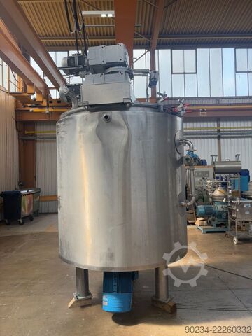 Used Winkworth PV3000 3,000 litre stainless steel process vessel WINKWORTH PV3000