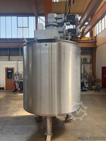 Used Winkworth PV3000 3,000 litre stainless steel process vessel WINKWORTH PV3000