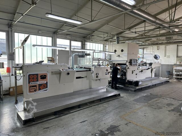 WATER-BASED LAMINATING MACHINE Billhöfer EK-HL-4