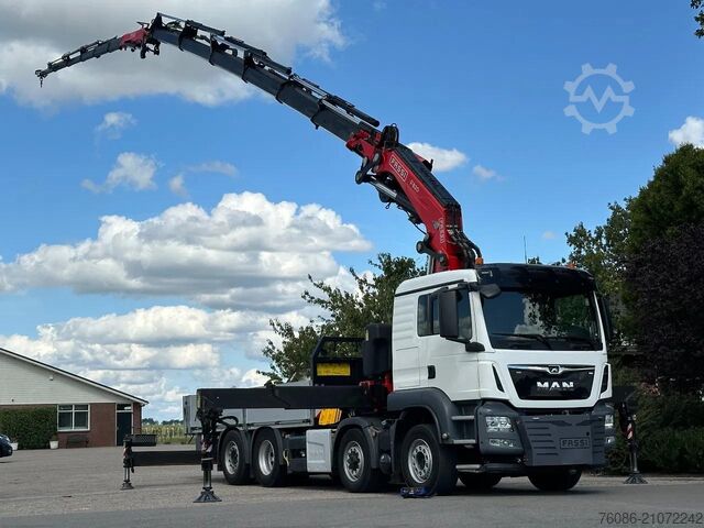 Kranwagen MAN TGS 35.510 8x2 (4) FASSI 82TM!!JIB/LIER/WINCH!!...