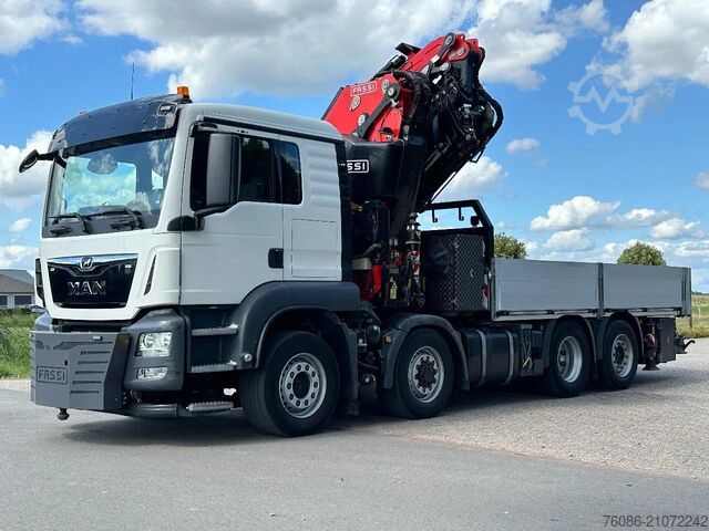 Kranwagen MAN TGS 35.510 8x2 (4) FASSI 82TM!!JIB/LIER/WINCH!!...