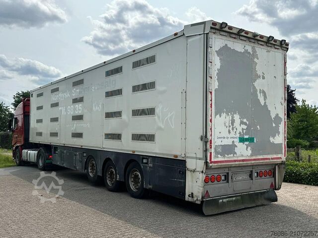 Viehtransport Berdex NO BERDEX HMK 4 stock livestock trailer SPF