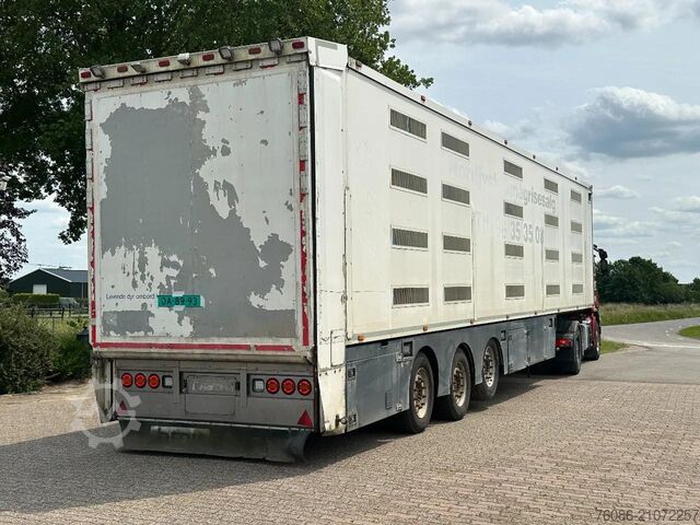 Viehtransport Berdex NO BERDEX HMK 4 stock livestock trailer SPF