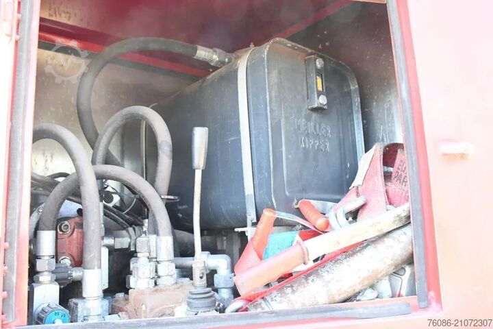 Plattformanhänger Lueck SPR75 5  5 achse BALLAST TRAILER 3x STEERAXLE!!