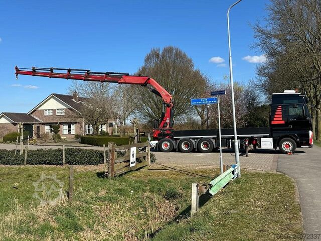 Kranwagen MAN TGX 35.480!!8x4 TRIPLE!!HIAB 62tm!!CRANE/GRUE!!...