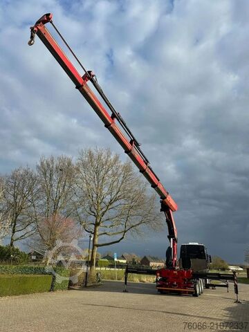 Kranwagen MAN TGX 35.480!!8x4 TRIPLE!!HIAB 62tm!!CRANE/GRUE!!...