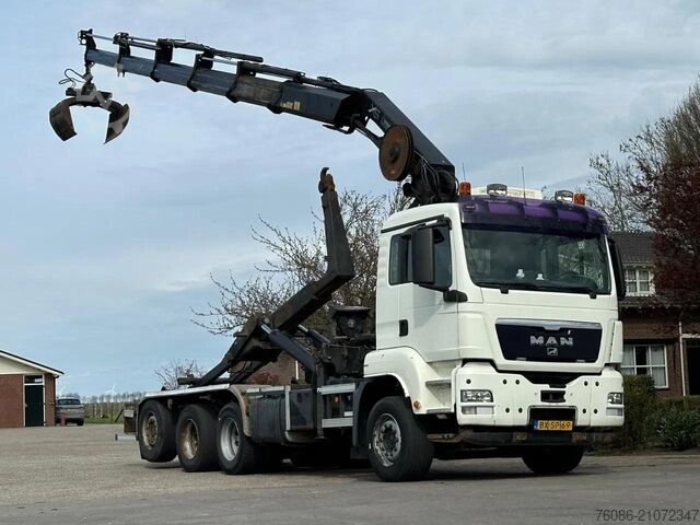 Hakenarmsystem MAN TGS 35.400 8X4  !!TRIPLE!!  24tm KRAAN/HAAKARM!...