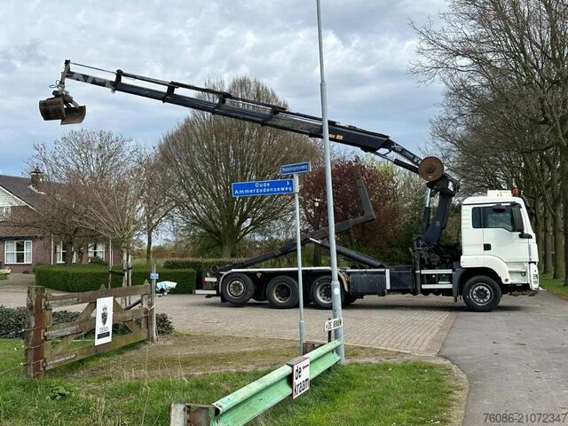 Hakenarmsystem MAN TGS 35.400 8X4  !!TRIPLE!!  24tm KRAAN/HAAKARM!...