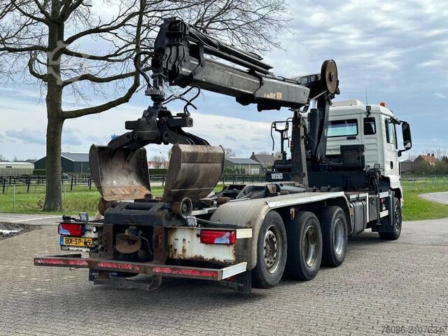 Hakenarmsystem MAN TGS 35.400 8X4  !!TRIPLE!!  24tm KRAAN/HAAKARM!...