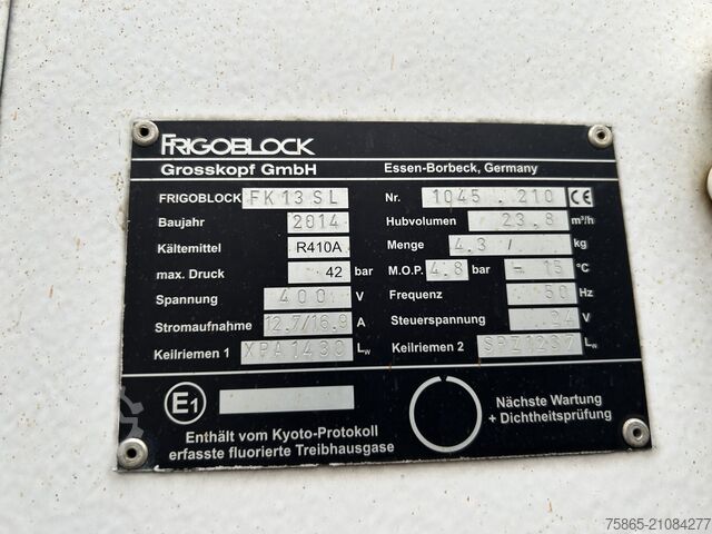 Kühl-/Tiefkühltransport Scania P250 / 392 dkm / Reefer -50 gr DuoTemp / Frigo ...