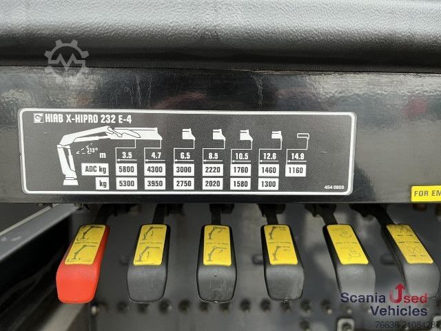 Spezial-LKW Scania S 540 B8x2/*6NB HIAB X-HIPRO 232+GS MEPPEL TRAILER