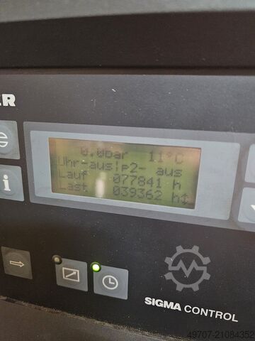 Schraubenkompressor 37 kW 6,1 m³/min KAESER BS61 37kw 6,1m3/min 7,5bar. 