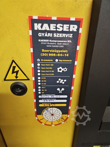 Schraubenkompressor 37 kW 6,1 m³/min KAESER BS61 37kw 6,1m3/min 7,5bar. 