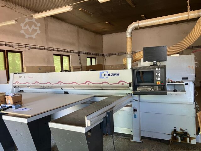 Panel beam saw 4300mm back loading HOLZMA HPL11/43/22