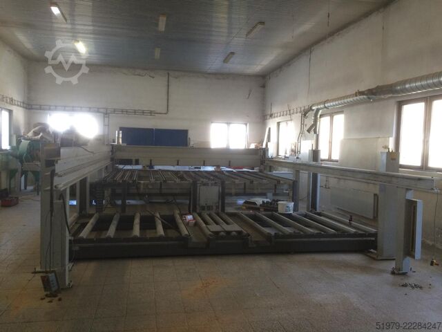 Panel beam saw 4300mm back loading HOLZMA HPL11/43/22