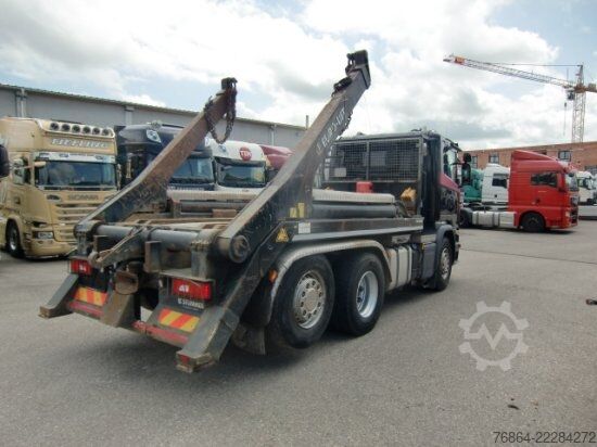 Three-sided tipper truck SCANIA G410 ABSETZER, AUTOMATIK, E6 6X2 LENK UND LIFTACHSE