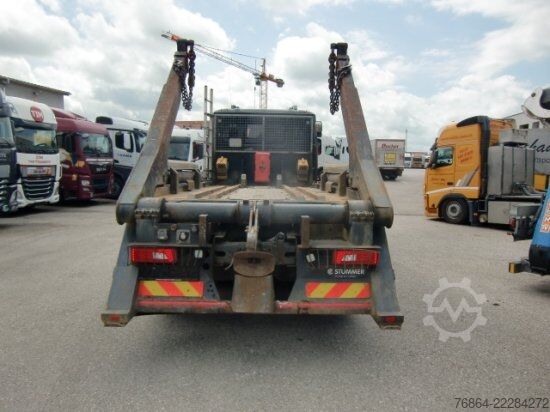 Three-sided tipper truck SCANIA G410 ABSETZER, AUTOMATIK, E6 6X2 LENK UND LIFTACHSE