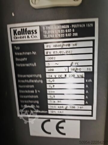 Schrumpfanlage KALLFASS 