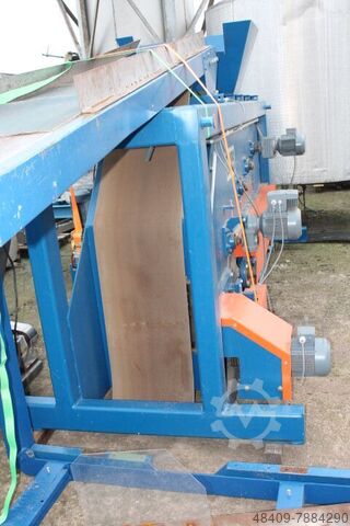 Aufgabebunker, Dosierband & Förderrechen  