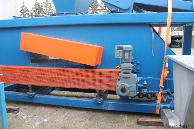 Aufgabebunker, Dosierband & Förderrechen  