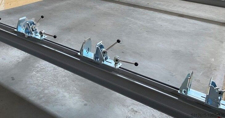 Roof element dismantling system Dachelementieranlage Aufspannvorrichtung