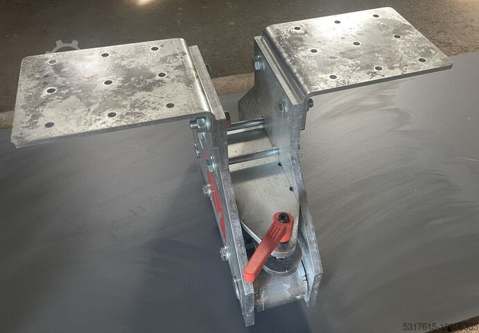 Roof element dismantling system Dachelementieranlage Aufspannvorrichtung