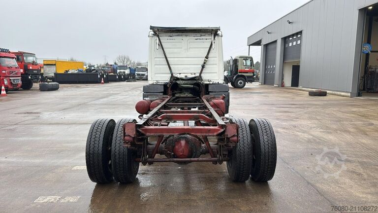 Fahrgestell mit Fahrerhaus Mercedes-Benz SK 814 (MANUAL PUMP / POMPE MANUELLE / LAMES / ...