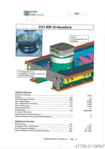 Universal machining center MANDELLI Spark 1600 AT,A70/1400