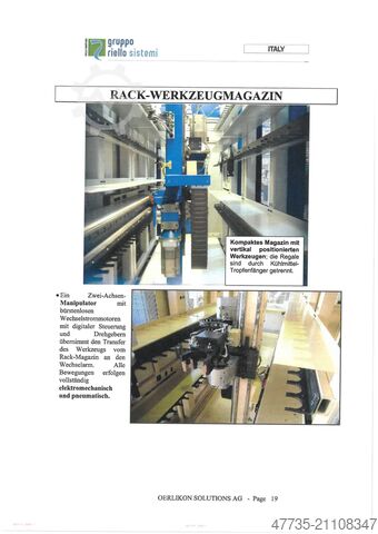 Universal machining center MANDELLI Spark 1600 AT,A70/1400