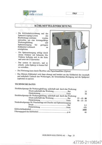 Universal machining center MANDELLI Spark 1600 AT,A70/1400