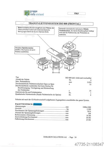 Universal machining center MANDELLI Spark 1600 AT,A70/1400
