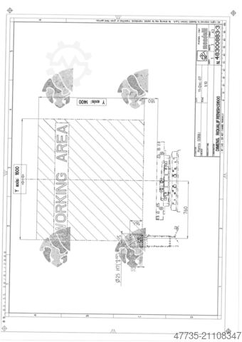Universal machining center MANDELLI Spark 1600 AT,A70/1400