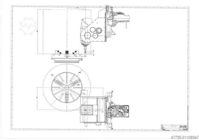 5 axis universal machining center MANDELLI Spark 1600 AT,A70/1400
