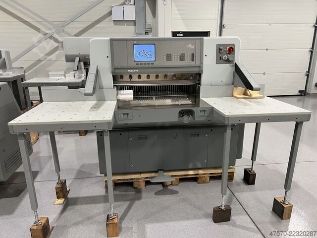 Paper Cutting Guillotine Polar Mohr 92 ED Paper Cutting Guillotine