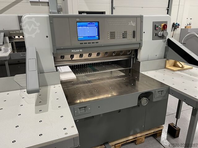 Paper Cutting Guillotine Polar Mohr 92 ED Paper Cutting Guillotine
