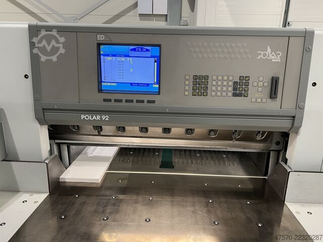 Paper Cutting Guillotine Polar Mohr 92 ED Paper Cutting Guillotine