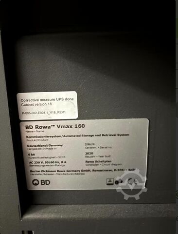 Pharmacy picking robot BD Rowa Vmax 160