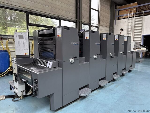 Offset printing press HEIDELBERG Printmaster PM 52-5P (2005)