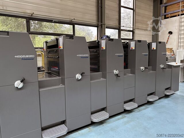 Offset printing press HEIDELBERG Printmaster PM 52-5P (2005)