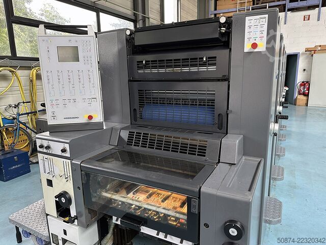 Offset printing press HEIDELBERG Printmaster PM 52-5P (2005)