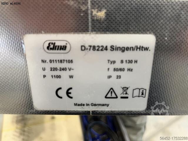 Various machines ELMA S130 H ELMASONIC