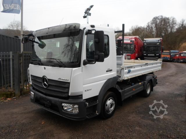 Kipper LKW MERCEDES-BENZ 1024 K/ MEILLER KIPPER