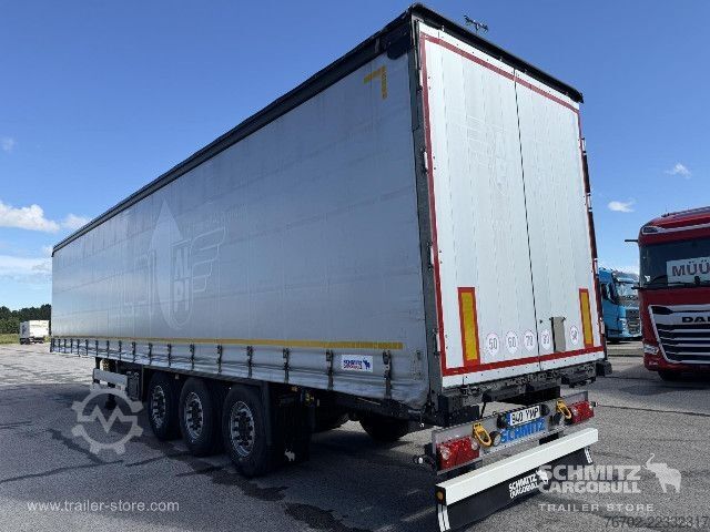 Open semitrailer with tarp Schmitz Cargobull Curtainsider Standard