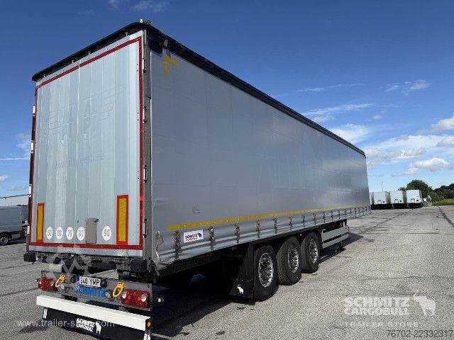 Open semitrailer with tarp Schmitz Cargobull Curtainsider Standard
