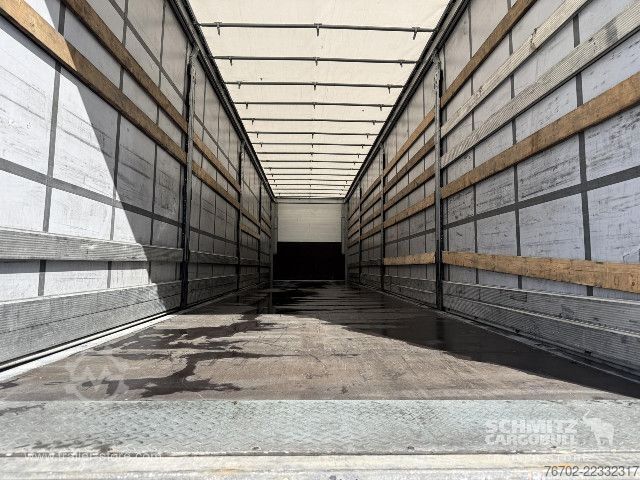 Open semitrailer with tarp Schmitz Cargobull Curtainsider Standard